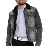 CJ239 Veste noire pour homme