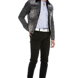 CJ239 Veste noire pour homme