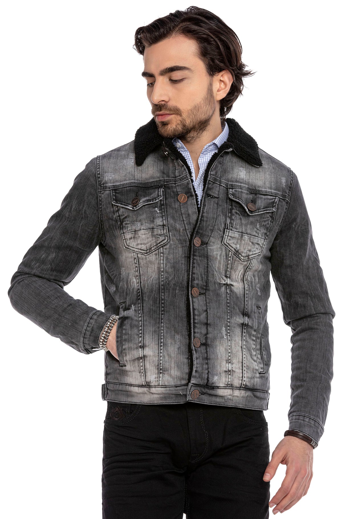 CJ239 Black Men's Jacket