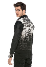 CJ252 Veste noire pour homme