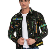 CJ262 Veste noire pour homme