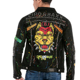 CJ262 Veste noire pour homme