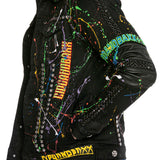 CJ262 Veste noire pour homme