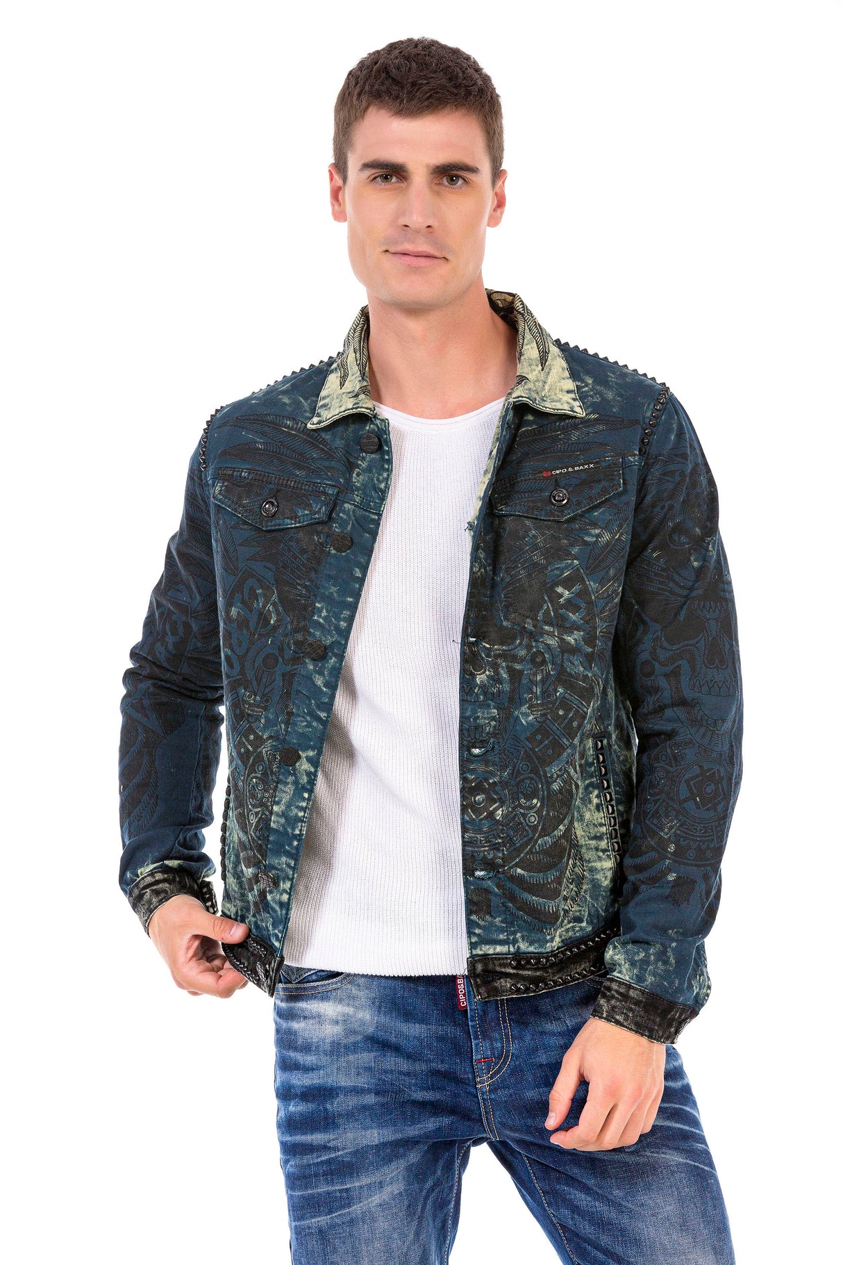  CJ272 Chaqueta de hombres