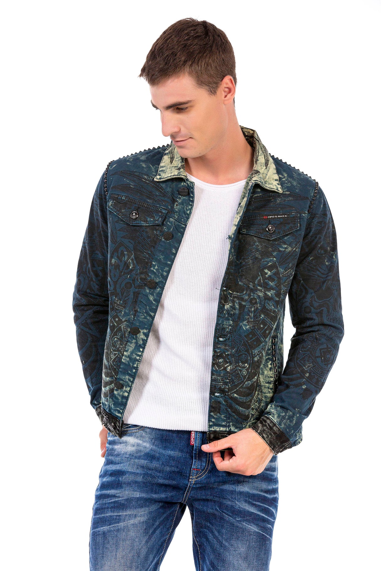  CJ272 Chaqueta de hombres