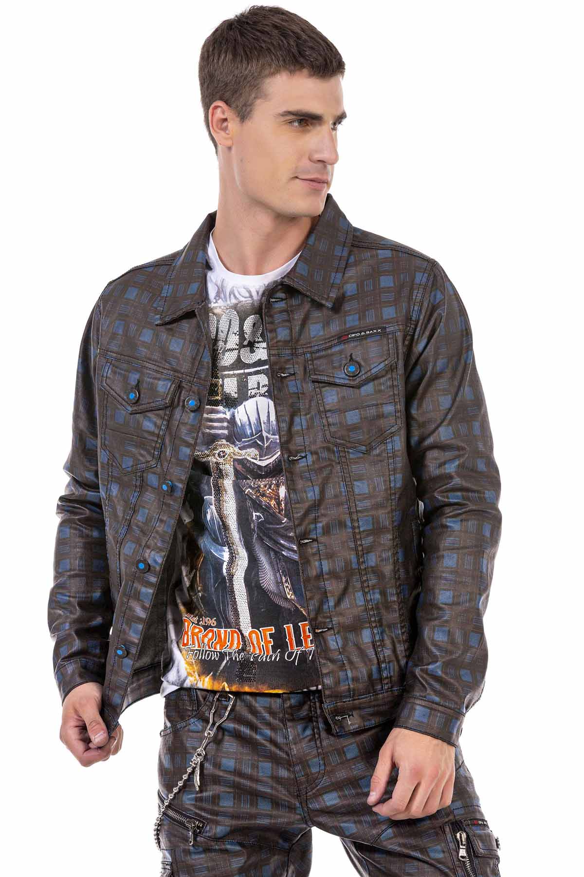 CJ278 Chaqueta de hombre