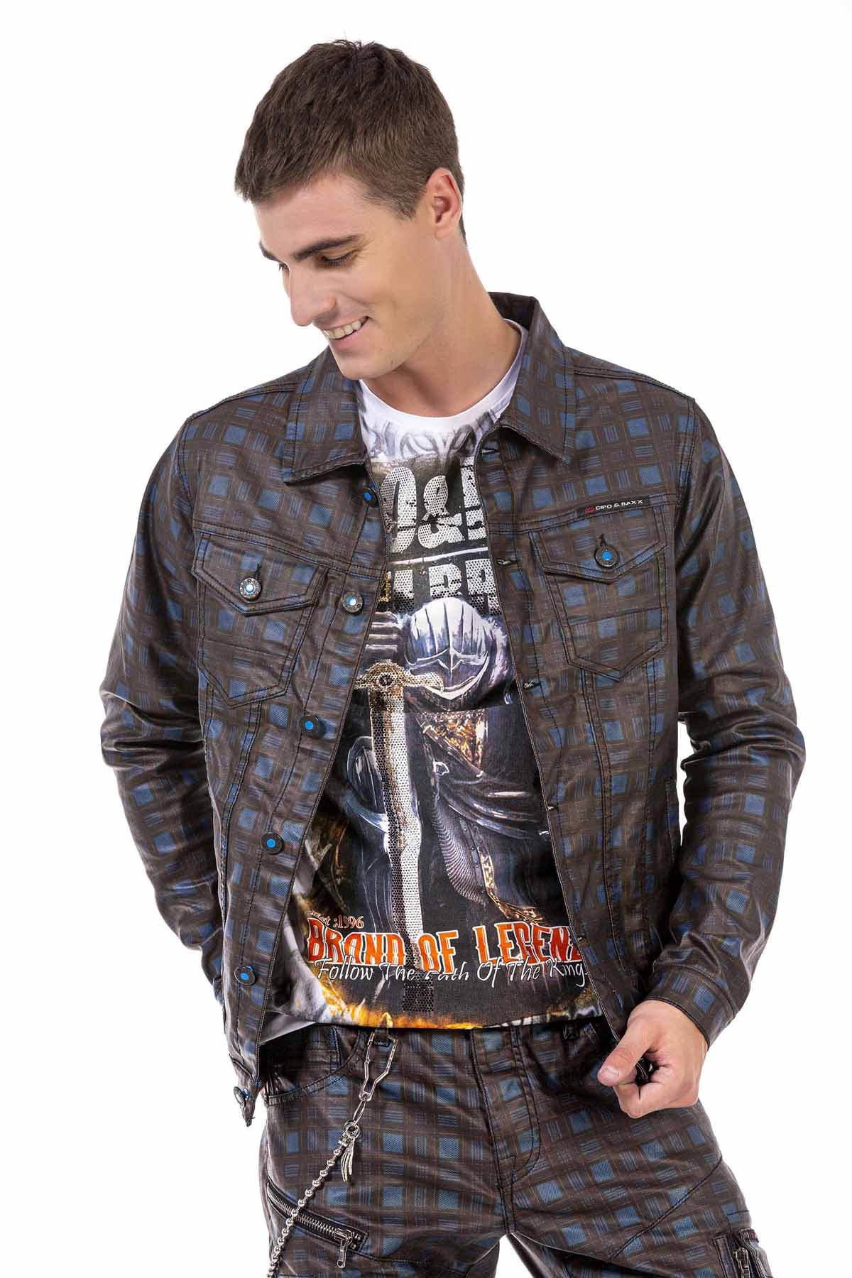 CJ278 Chaqueta de hombre