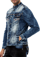 CJ279 Chaqueta para hombres azul