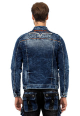 CJ279 Chaqueta para hombres azul
