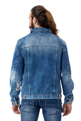  CJ291 Chaqueta tejana de hombres