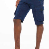 CK188 Herren Capri Shorts mit Cargotaschen