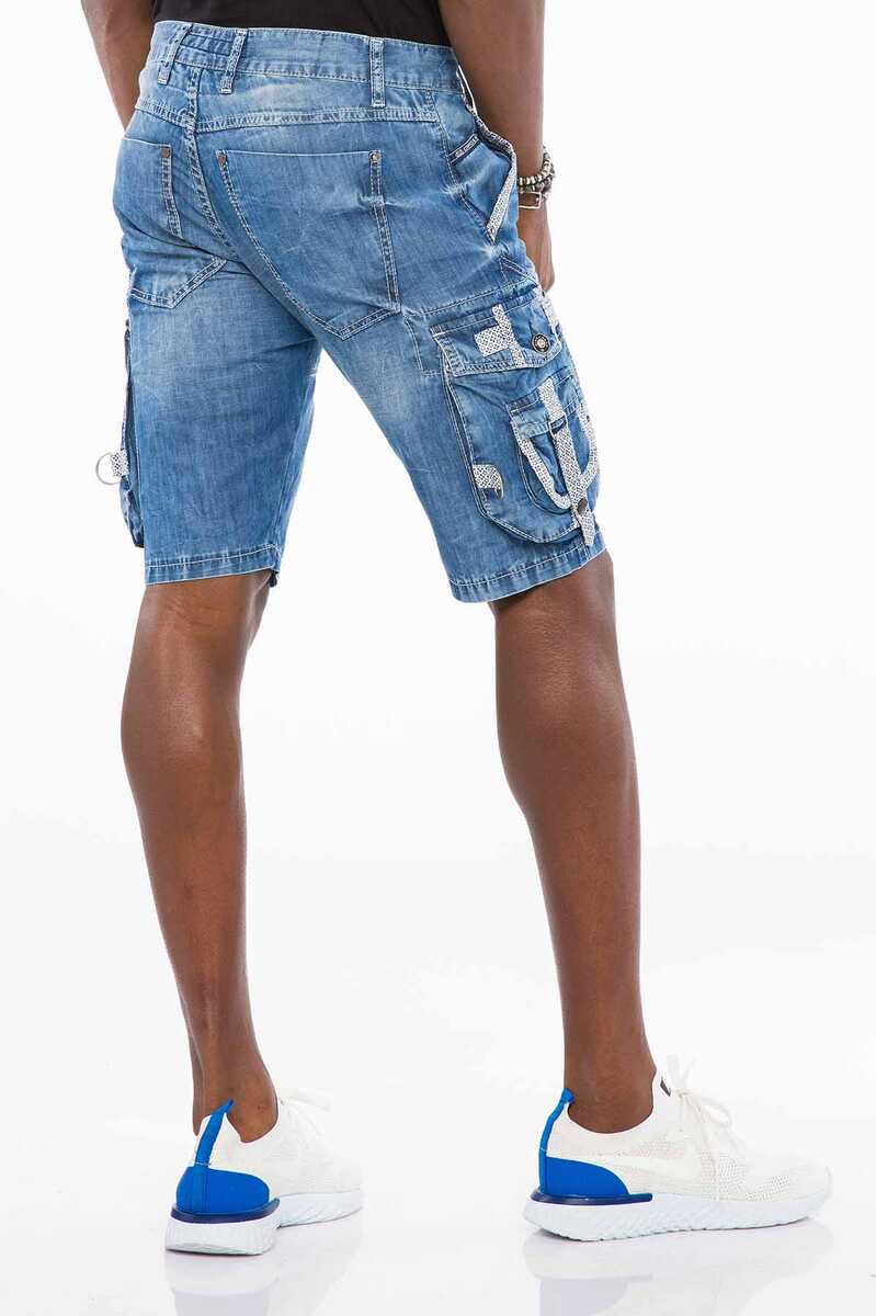 CK195 Men Capri con bolsas de cargot elegantes
