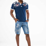 CK195 Capri pour hommes avec poches cargo chics