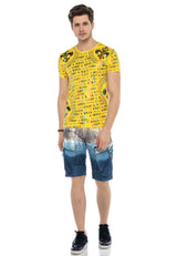 CK211 Capri Jeanshorts of Markant Wash en Rivet