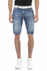 CK217 Men Capri Shorts en ajuste regular
