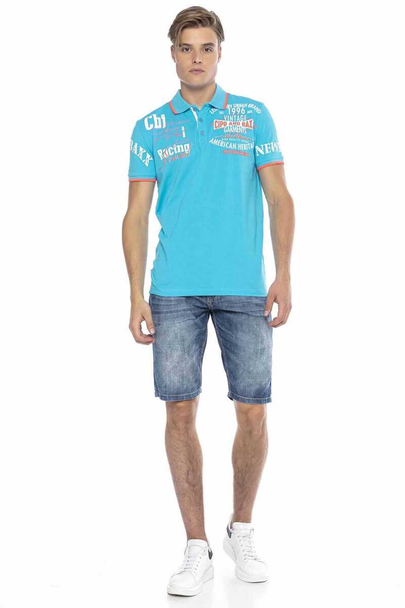 CK217 Men Capri Shorts en ajuste regular