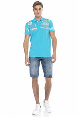 CK217 Men Capri Shorts en ajuste regular