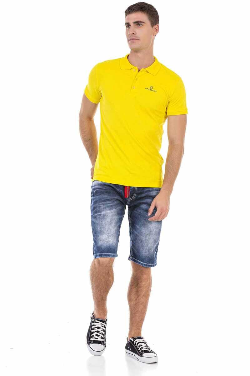 CK237 Heren Capri Short met stijlvol Rits-Element