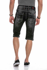 CK241 Heren Capri Shorts met coole Cut-Outs