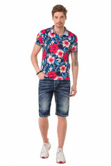 CK251 Bermudas de hombre desgastadas