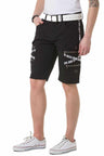 CK253 Herren Capri Shorts mit trendigen Cargotaschen