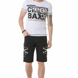 CK253 Men Capri Shorts avec des poches de cargot à la mode