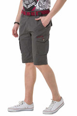 CK265 Herren Capri Shorts mit praktischen Cargotaschen