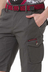 CK265 men Capri shorts with practical cargot bags
