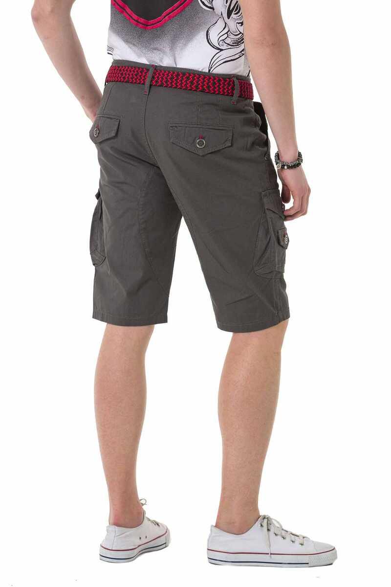 CK265 men Capri shorts with practical cargot bags
