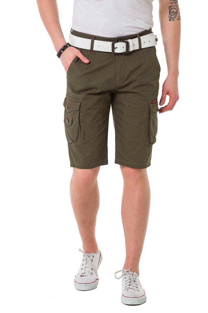 CK265 men Capri shorts with practical cargot bags