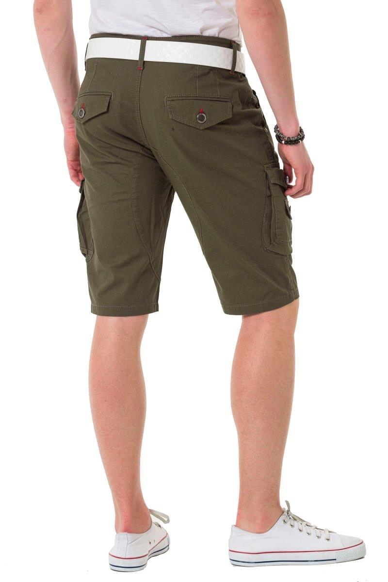 CK265 men Capri shorts with practical cargot bags