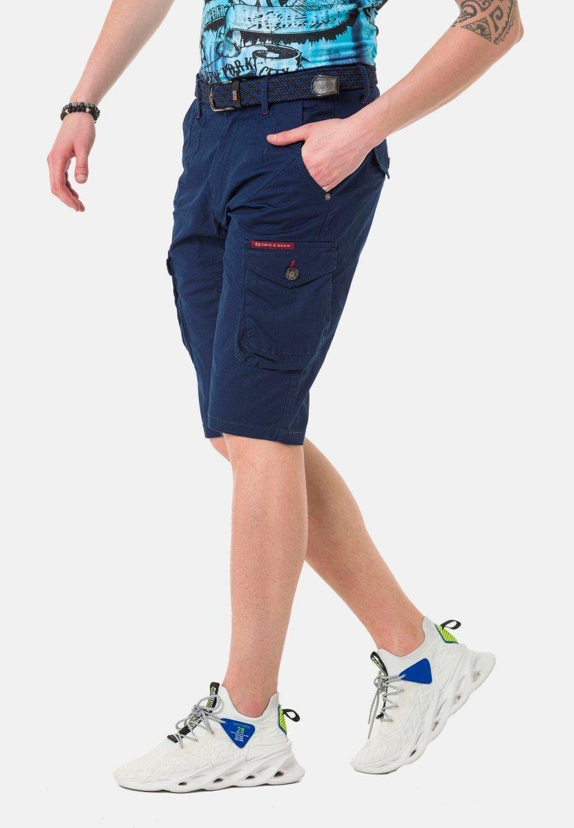 CK265 men Capri shorts with practical cargot bags