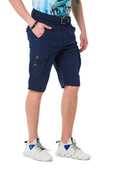 CK265 men Capri shorts with practical cargot bags