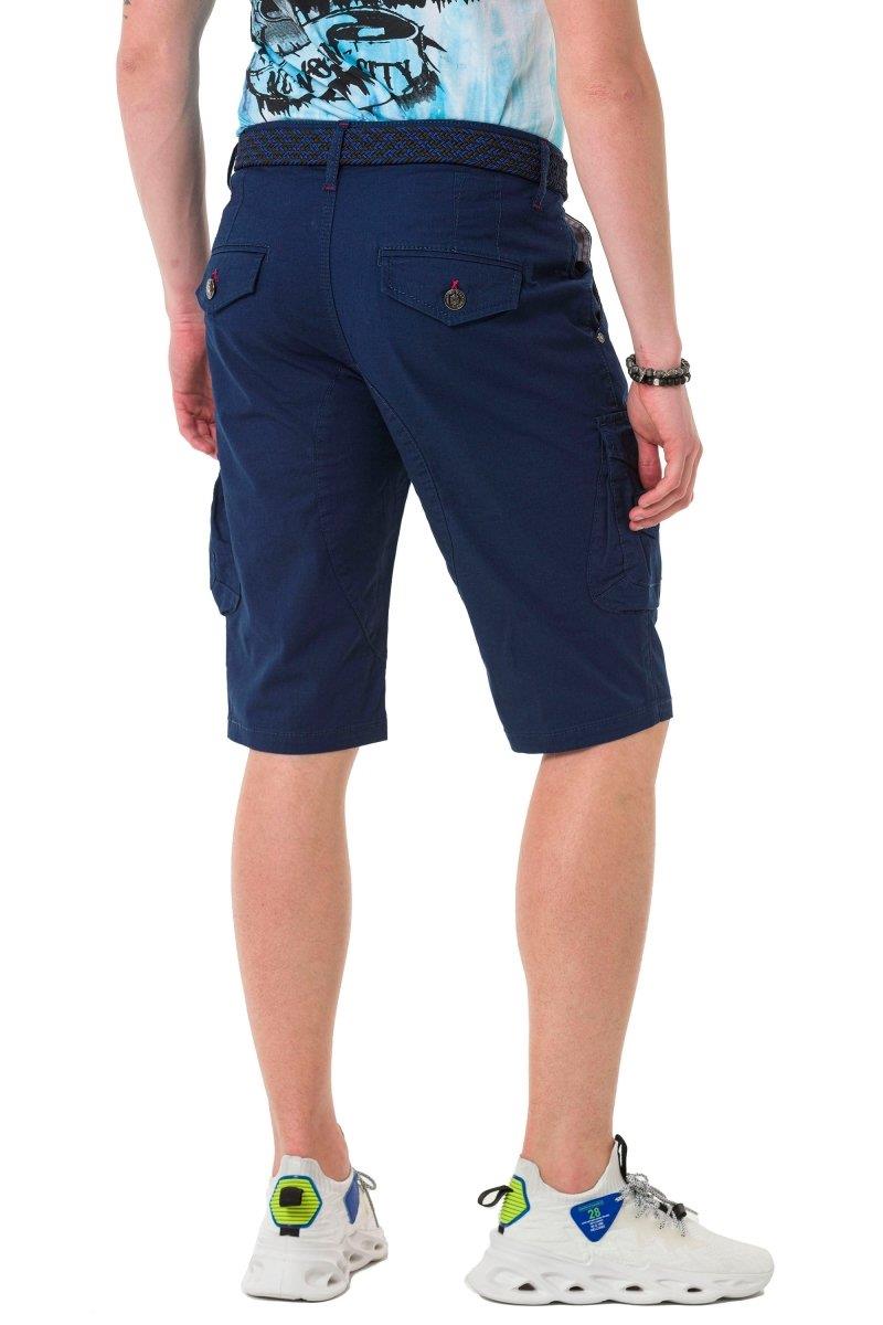CK265 men Capri shorts with practical cargot bags