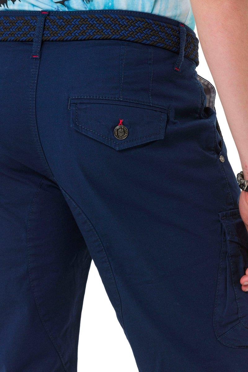 CK265 men Capri shorts with practical cargot bags