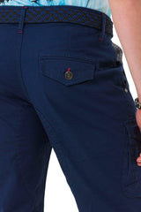 CK265 men Capri shorts with practical cargot bags