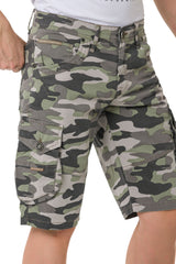 CK286 Homme Capri en look camouflage décontracté