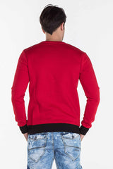 CL123 Herren Sweatshirt – Modernes Design mit Kontrastärmeln
