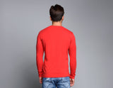 CL136 – Langarmshirt mit Print, Baumwolle & Elasthan