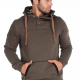 CL235 Herren Kapuzensweatshirt mit praktischer Känguru-Tasche