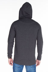 CL238 Heren zweetjack met ongewone zoom