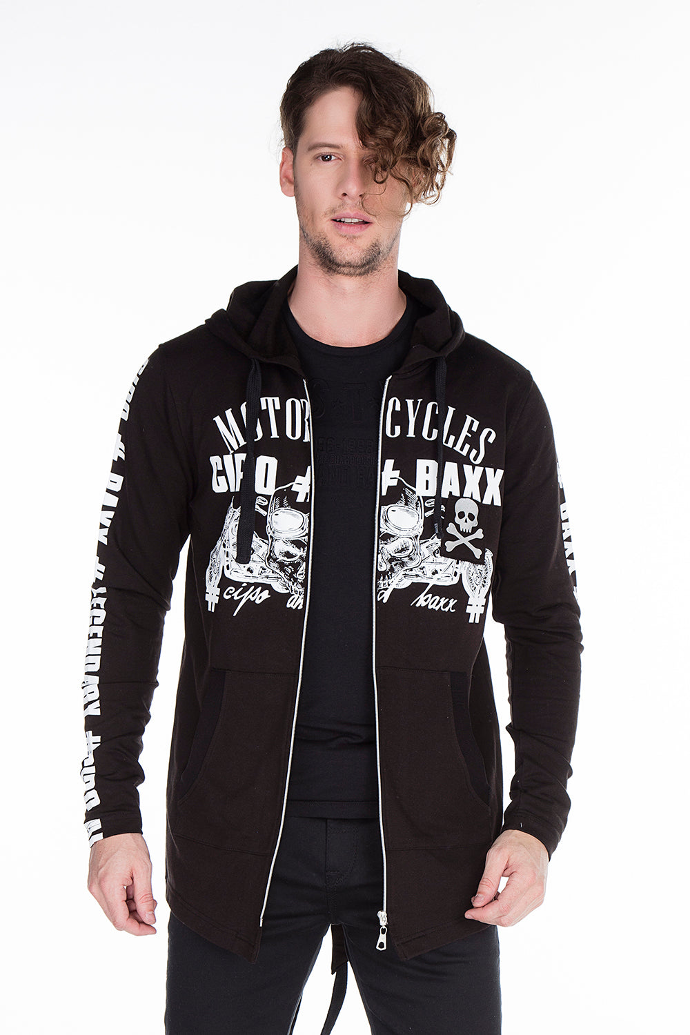 CL239 Sudadera con moto para hombre