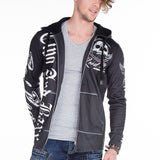 CL256 Chaqueta de sudor para hombres con estampados fríos