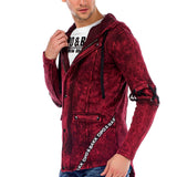 CL257 Herren Sweatjacke mit Kapuze