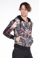 CL272 Sudadera estampada para hombre