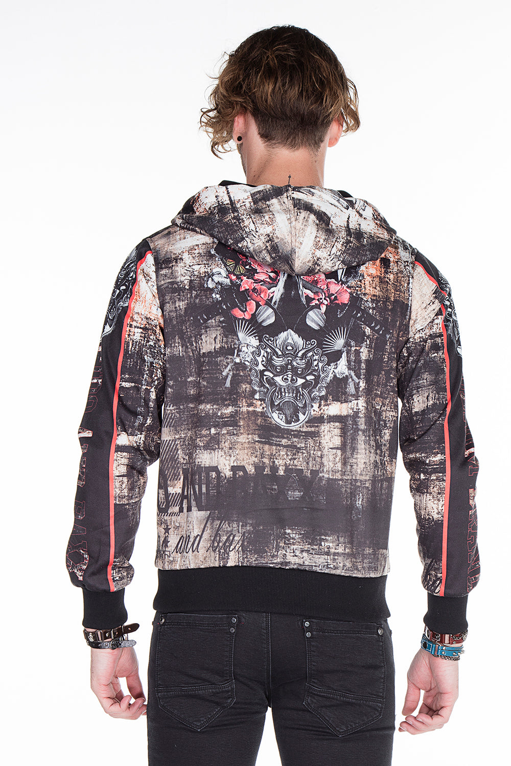 CL272 Sudadera estampada para hombre