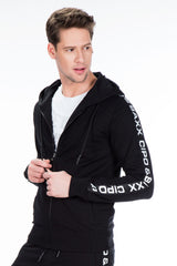 CL292 Chaqueta de sudor para hombres en un look deportivo clásico