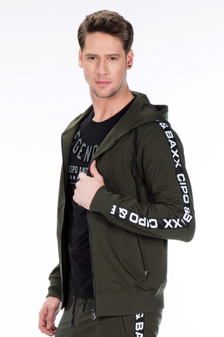 CL292 Herren Sweatjacke im klassischen Sport-Look