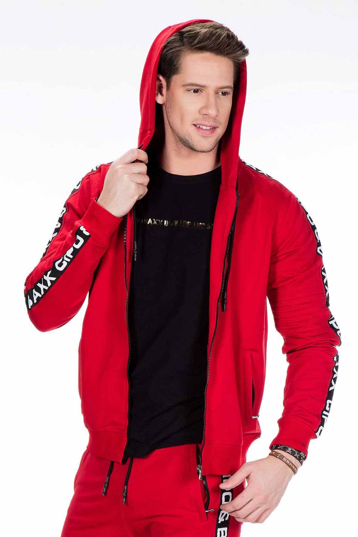 CL292 men's sweat jacket in a classic sports look