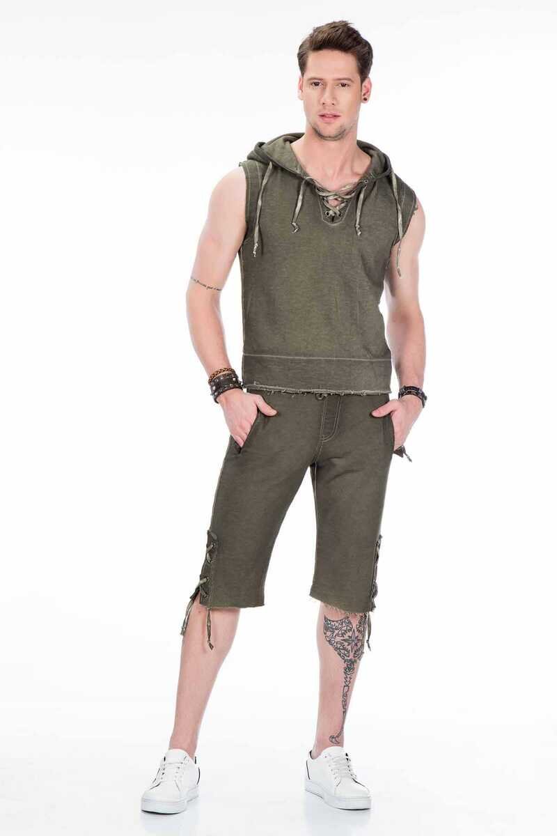 CL298 Men Sweinshirt en diseño sin mangas